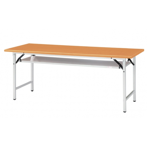 (專利腳/180*45)折合式會議桌木紋檯面板　